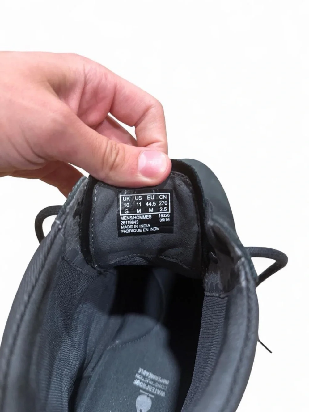 Clarks men’s black